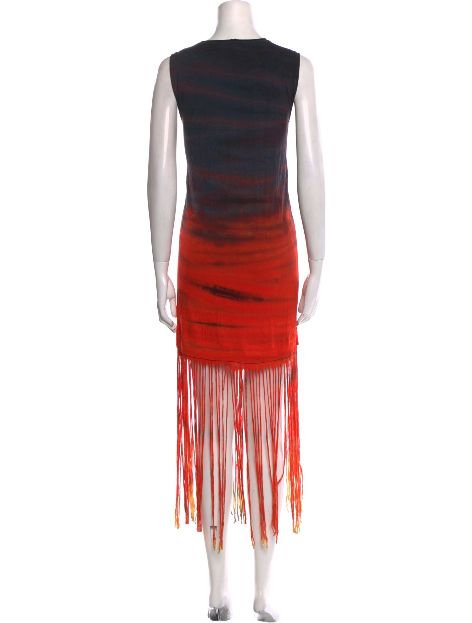 Raquel Allegra Tie-Dye Print Long Dress